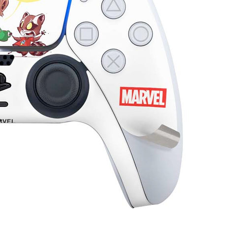 Marvel Rocket Raccoon and Groot Tall Tails PS5 Controller Skin